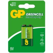Bateria 9V Zinco/Carbono GREENCELL - GP