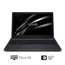 Notebook Vaio Fit 15S i5 8GB 1TB LED 15,6' Win10 Preto