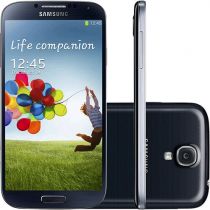 Smartphone Galaxy S4 Desbloqueado Preto Android 4.2 3G/WiFi Câmera de 13MP Tela 