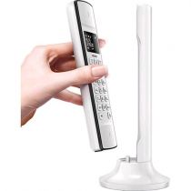 Telefone sem Fio Digital Philips Design Linea M3301WG/BR com Viva Voz e ID de Ch