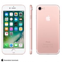 iPhone 7 32GB Ouro Rosa Tela 4.7" iOS 10 4G Câmera 12MP - Apple