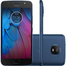Smartphone Motorola Moto G 5S Tela 5.2"  32GB 4G Câmera 16MP - Azul Safira