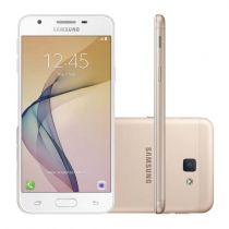 Smartphone Samsung Galaxy J5 Prime 32GB Dourado 4G LTE Tela 5.0" Câmera 13MP Android 6.0.1