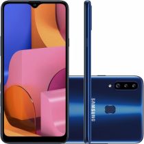 Smartphone Galaxy A20s 32GB Azul 4G - Samsung 