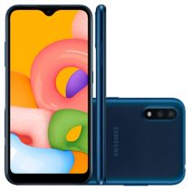 Smartphone Samsung Galaxy A01 32GB Azul Octa-Core - Samsung