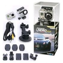 Câmera Filmadora HD Motorsports HERO Mod. CHDMH-001 c/ 5MP, Vídeo em Full HD (10