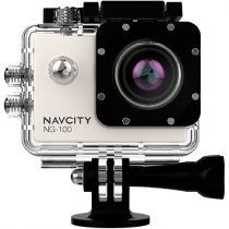 Câmera Esportiva Navcity 12MP Filma em Full HD 30M à Prova d'água + Selfie Stick