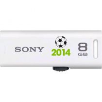 Pen Drive Sony USM-RA 8Gb com Conector USB Retrátil Copa 2014 - Sony