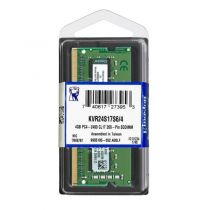 Memória p/ Notebook 4GB DDR4 2400MHz KVR24S17S6/4 - Kingston