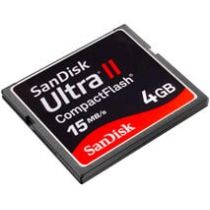 Cartão de Memória SanDisk Ultra II CompactFlash 4GB