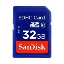 Cartão de Memória 32GB Mod.SDSDB-032G-B35 SDHC Memory Card - SanDisk
