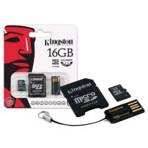 Cartão de Memória MBLY4G2/16GB Multikit - Micro SD 16GB + Adaptador SD + Adaptad