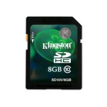 Cartão de Memória SD10V/8GB Secure Digital 8GB Classe 10 / Taxa de Transferência