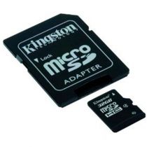 Cartão de Memória Micro SD 32GB Class 4 Adaptador - Kingston