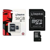 Cartão de Memória 16GB Classe 10 Adaptador - Kingston
