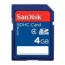 Cartão de Memória 4GB SDHC Card SDSDB-004G-B35 - Sandisk