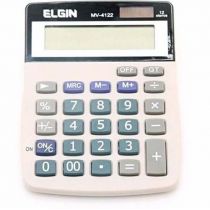 Calculadora de Mesa Visor 12 Dígitos MV-4122 - Elgin