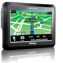 GPS GP011 Touch screen, display 4,3 polegadas com MP3 / MP4 e aviso de radares -