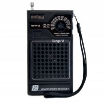 Rádio Portátil Dunga AM/FM 300mW RM-PF25 Preto - Motobras