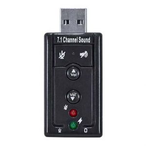 Adaptador de Som 7.1 Canais Virtual USB 25541 - Vinik 