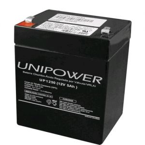 Bateria Selada UP1250 12V 5,0Ah - Unipower