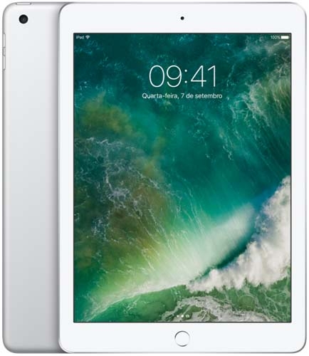 iPad Apple 32GB Prata Tela 9,7” Retina - Proc. Chip A9 Câm. 8MP +