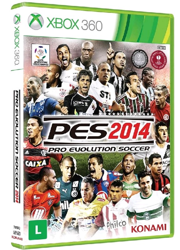 Game Pro Evolution Soccer 2014 - XBOX 360 - Microsoft - GAMES E CONSOLES -  GAME XBOX 360 / ONE : PC Informática
