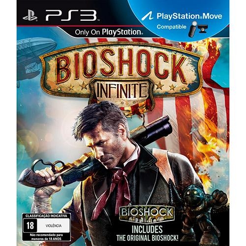 Game Bioshock Infinite - PS3 - GAMES E CONSOLES - GAME PS3 PS4 : PC  Informática