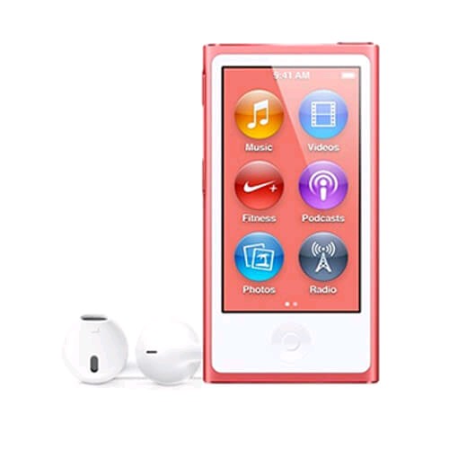 IPod Nano 16GB MD475BZ/A Rosa - Apple - TVS, ÁUDIO E HOME THEATER
