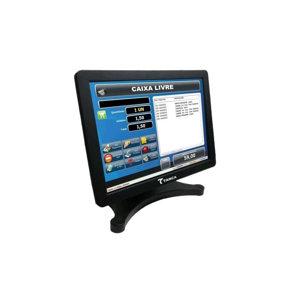 Monitor Touch Screen 15' TMT520 - Tanca