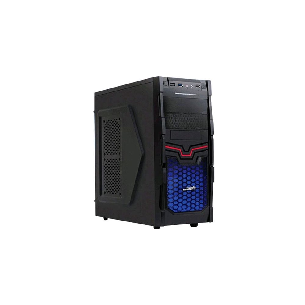 Gabinete Desktop Gamer Cyberia Stylish Preto Gs-6007 Sentey