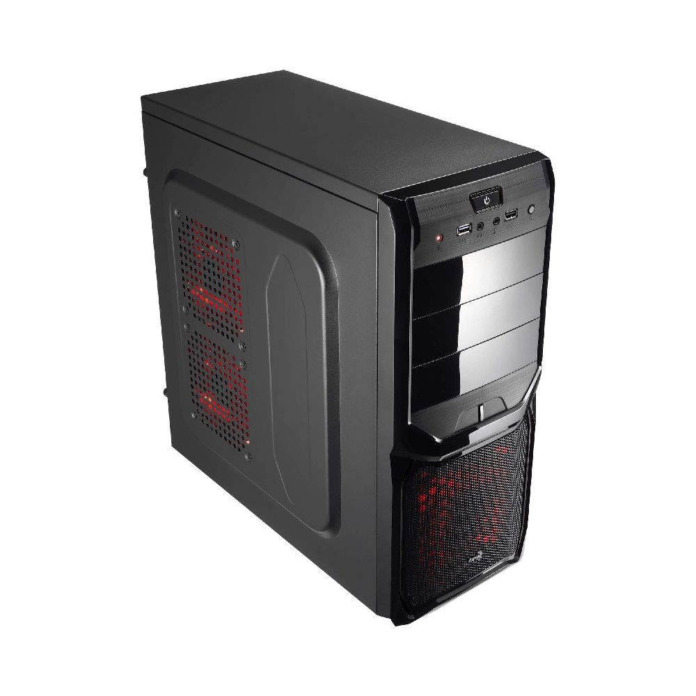 Gabinete Gamer V3X BLACK EDITION EN57417 Preto - AEROCOOL