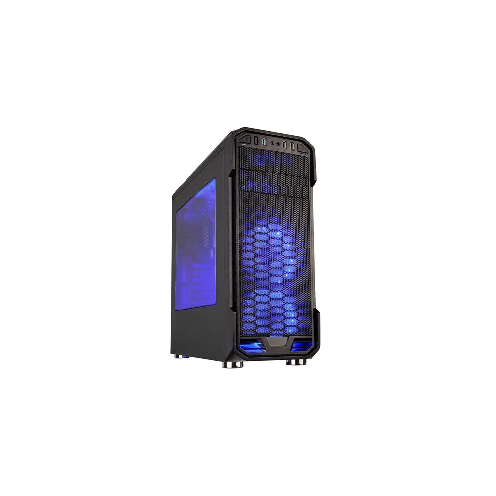 Gabinete Gamer Full-ATX Preto -  C3Tech 