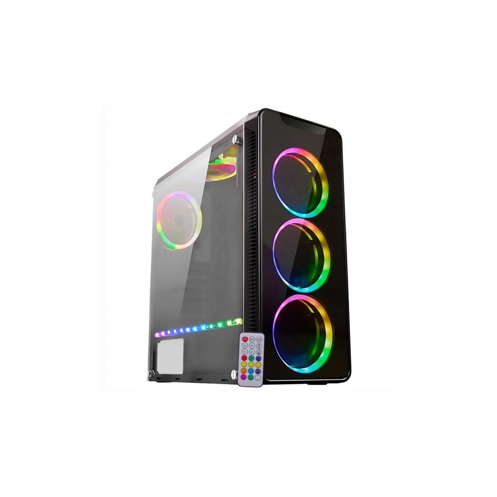 Gabinete Gamer Infinity 4 - Painel de Vidro Temperado - K-Mex 