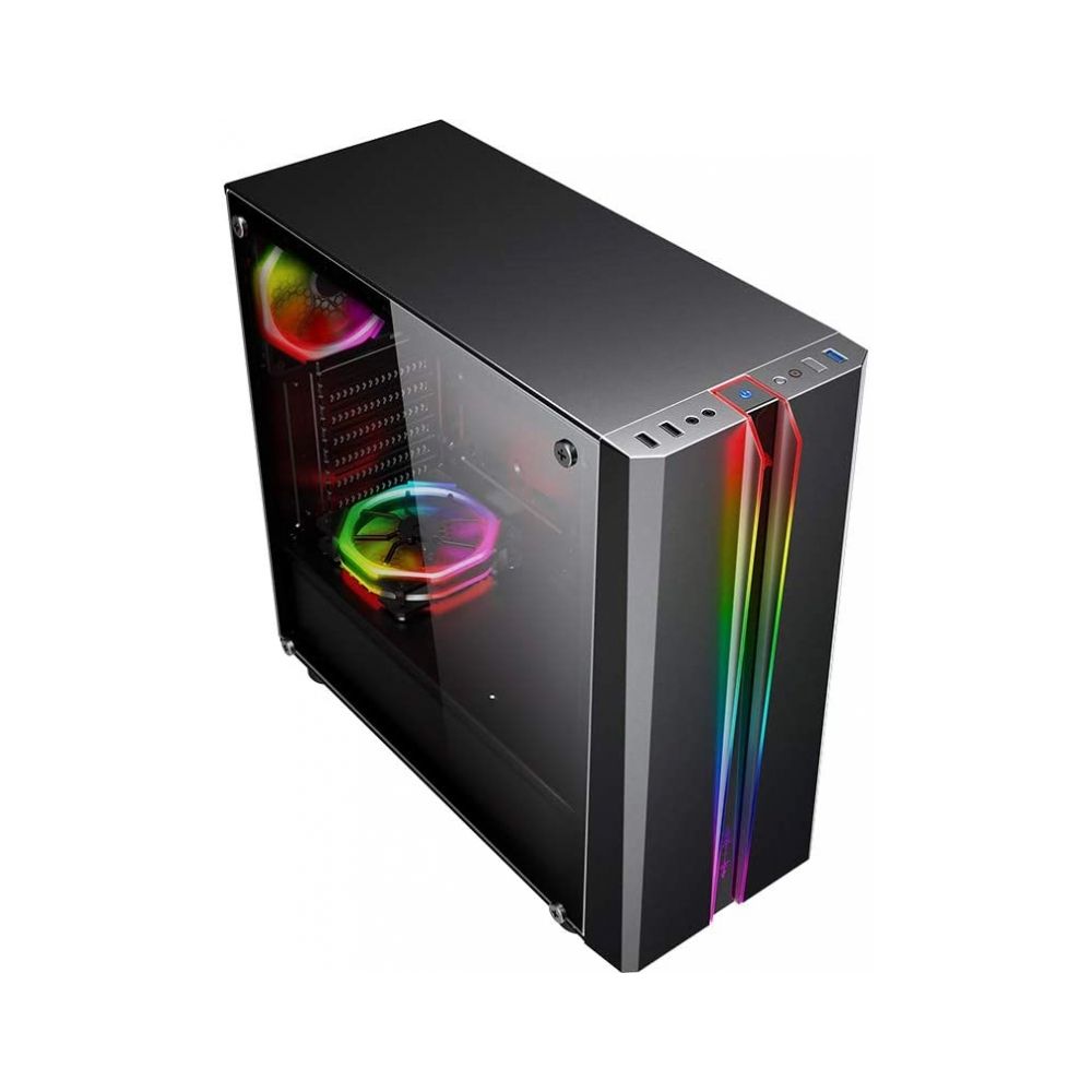 Gabinete GAMING ODYSSEY LED RGB CG-04RD - K-mex 