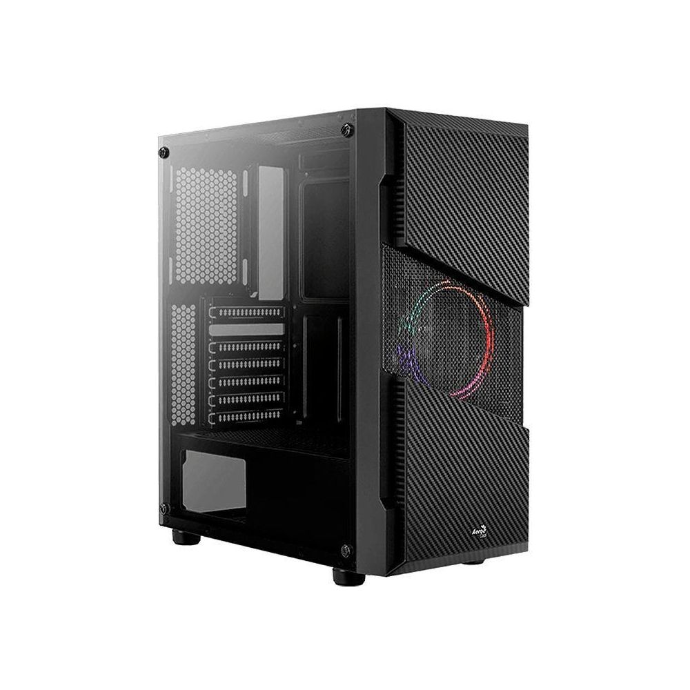 Gabinete Gamer Menace Saturn Frgb Preto 70616 - Aerocool