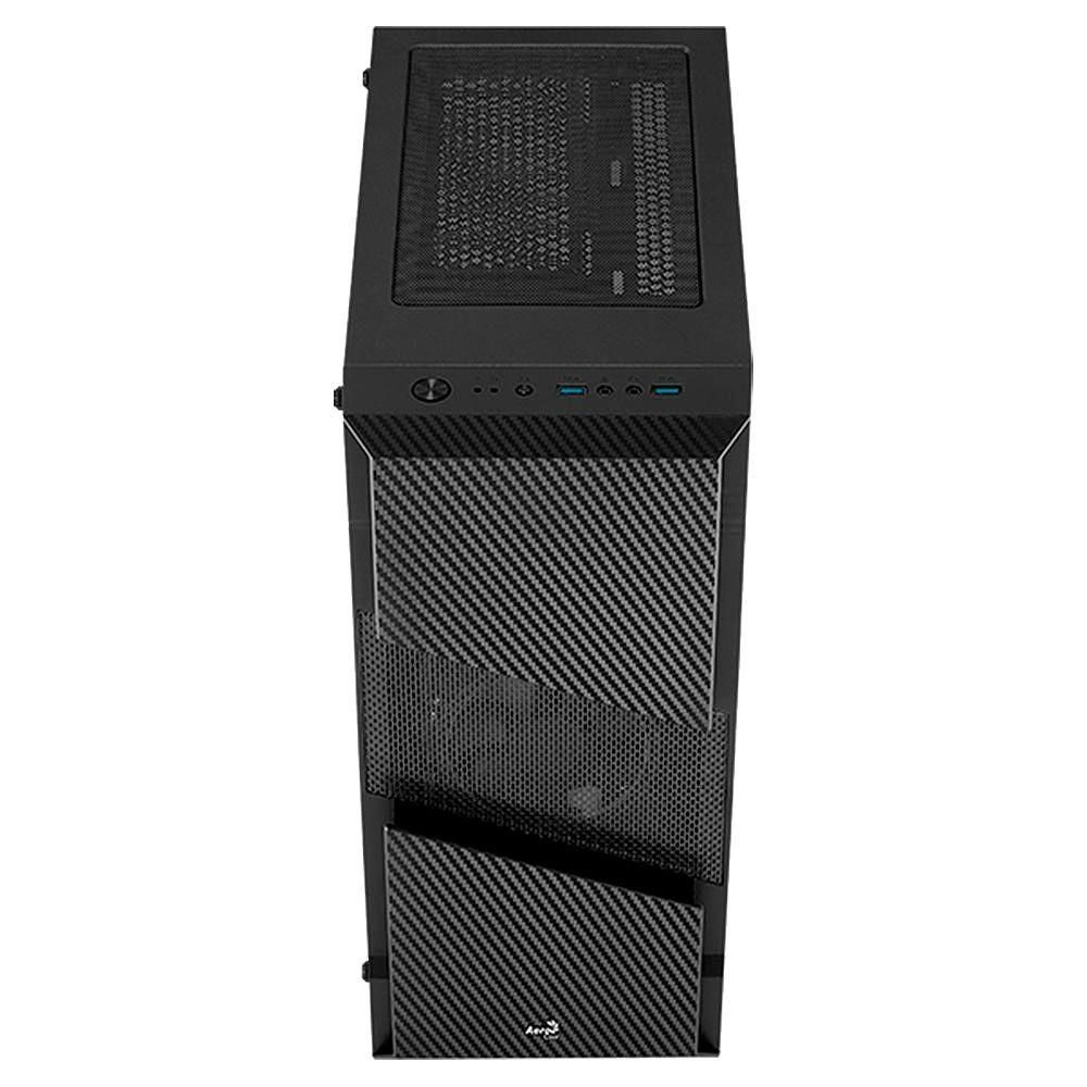 Gabinete Gamer Menace Saturn Frgb Preto 70616 - Aerocool