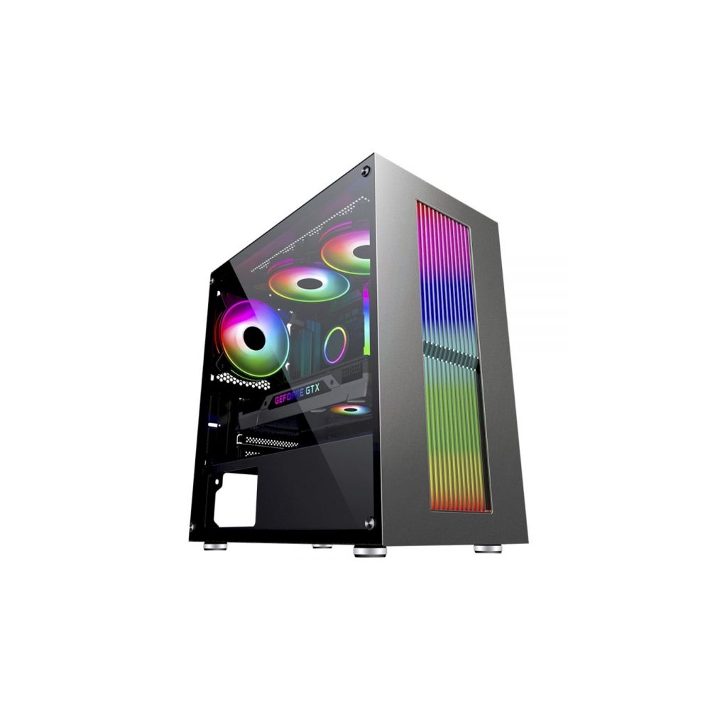 Gabinete Gaming Bifrost IV LED RGB CG-02RU - KMEX