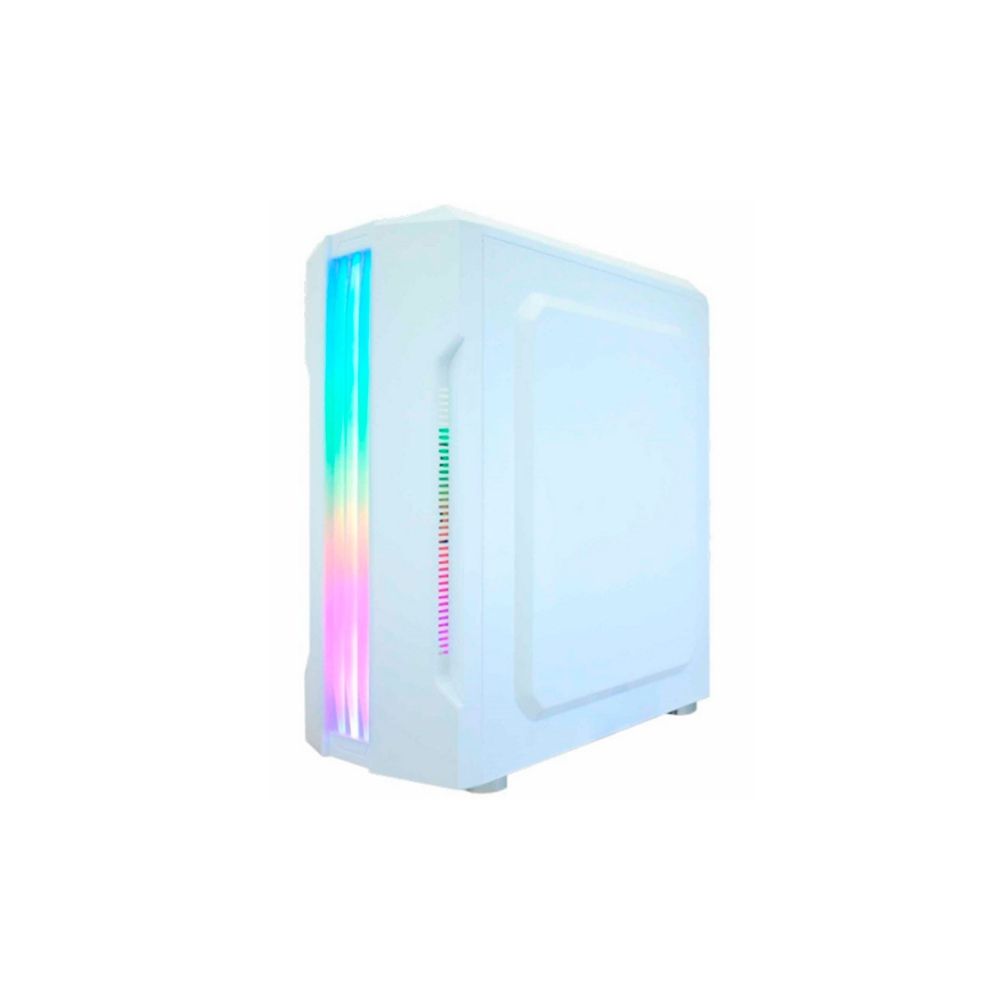 Gabinete Gaming Bifrost White Led RGB CG-04QI - KMex