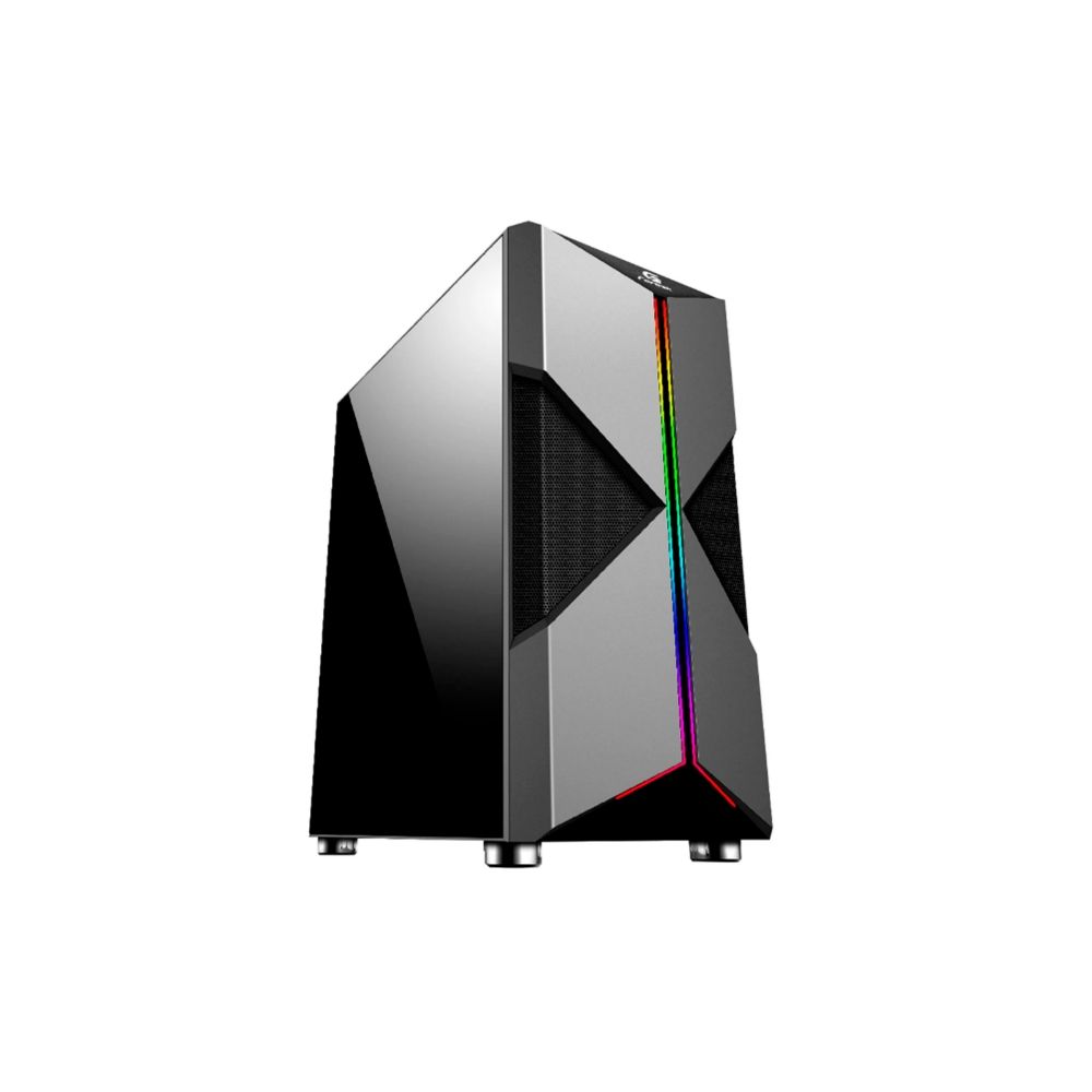 Gabinete Gamer Mid Tower Holt RGB 70571 - Fortrek