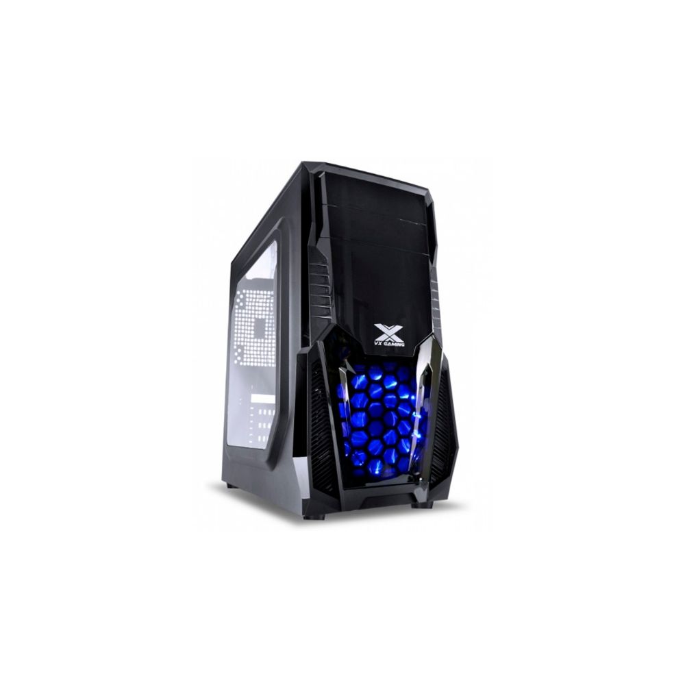 Gabinete Gamer Kepler Lateral Acrílico Led Azul - Vinik