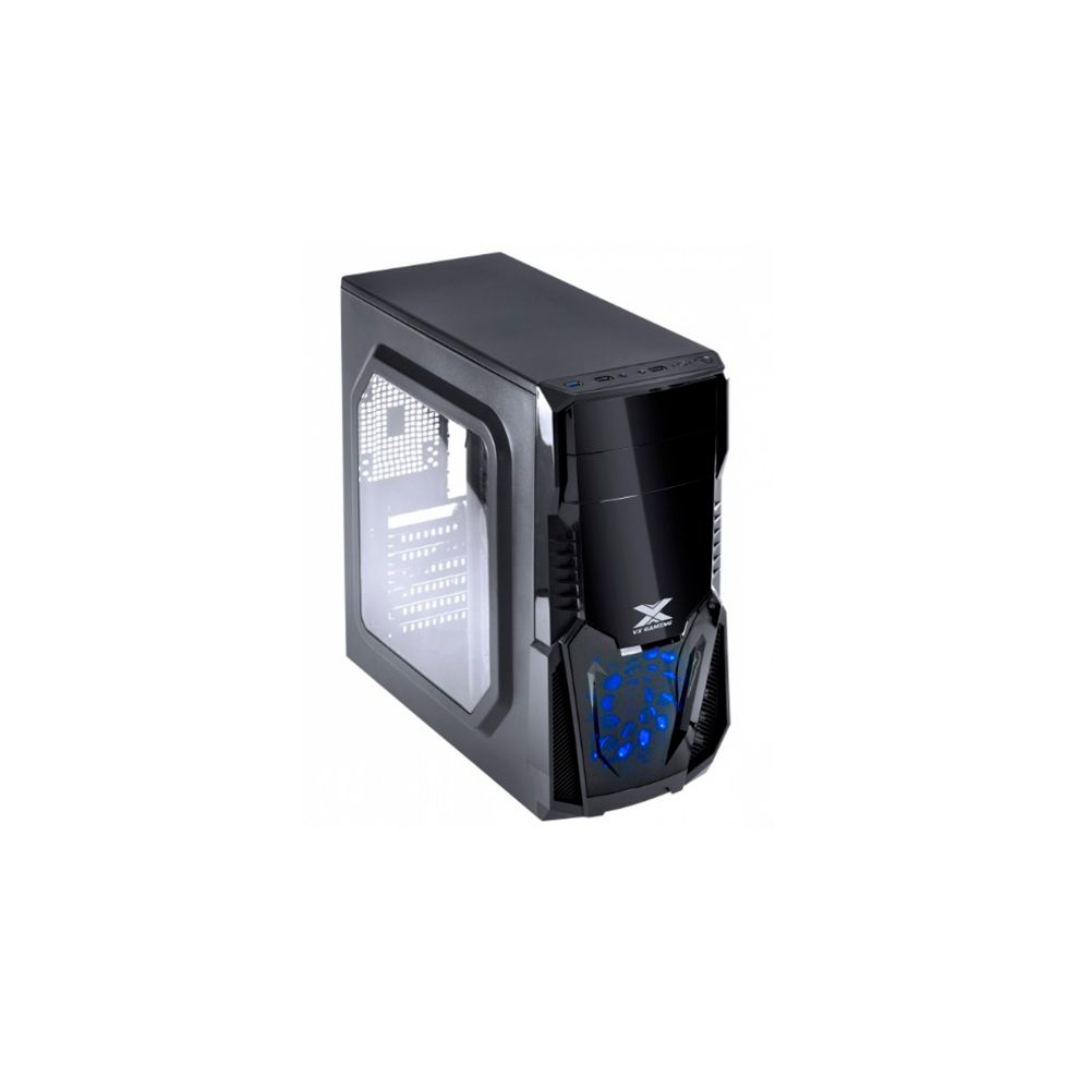 Gabinete Gamer Kepler Lateral Acrílico Led Azul - Vinik