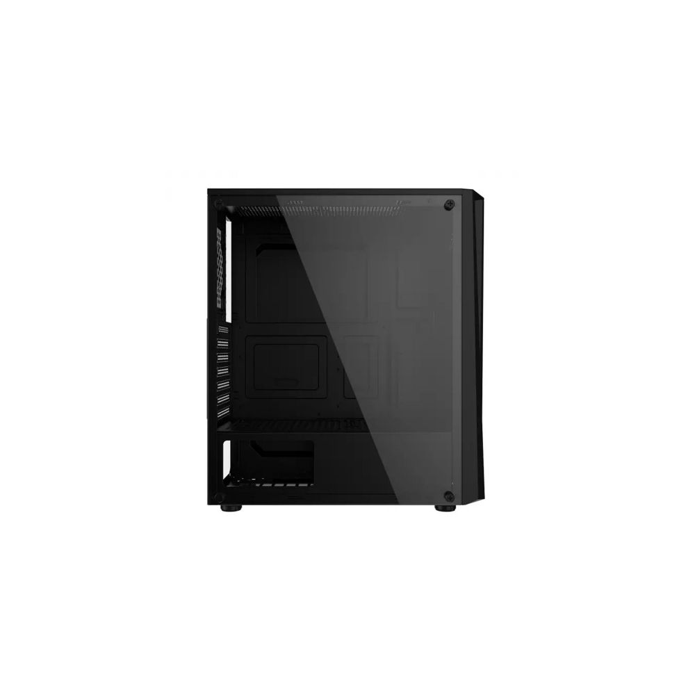 Gabinete Gamer Indux Preto Lateral Vidro  - Vinik