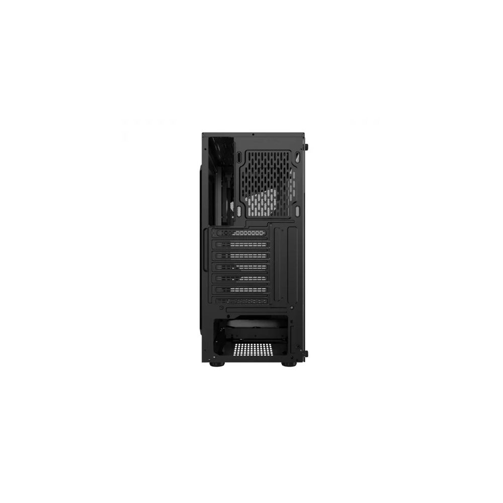 Gabinete Gamer Flux Preto Lateral Vidro - Vinik