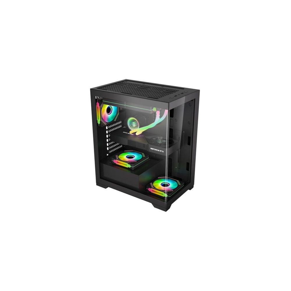 Gabinete Gamer Aquario Poseidon Atx 11G4 - K-Mex