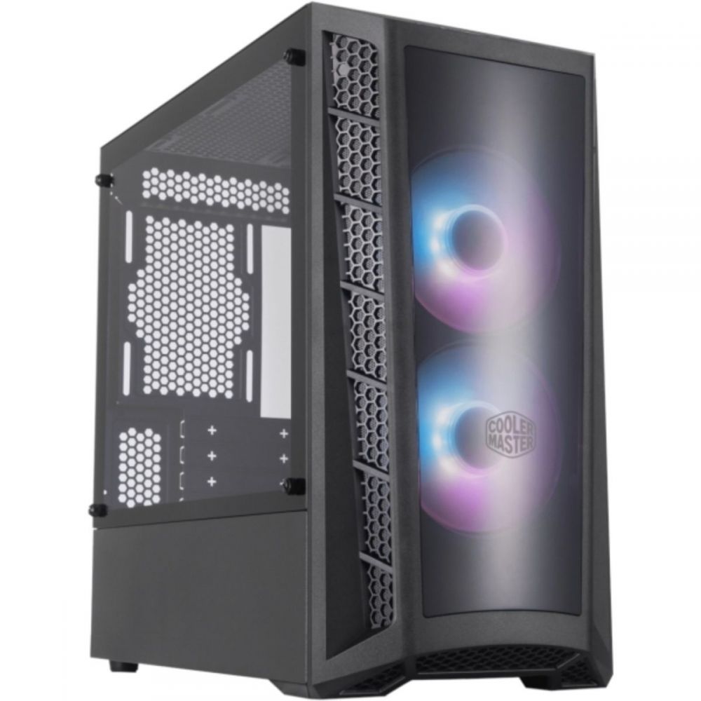 Gabinete Masterbox Lateral Vidro 2 Fans ARGB - Cooler Master