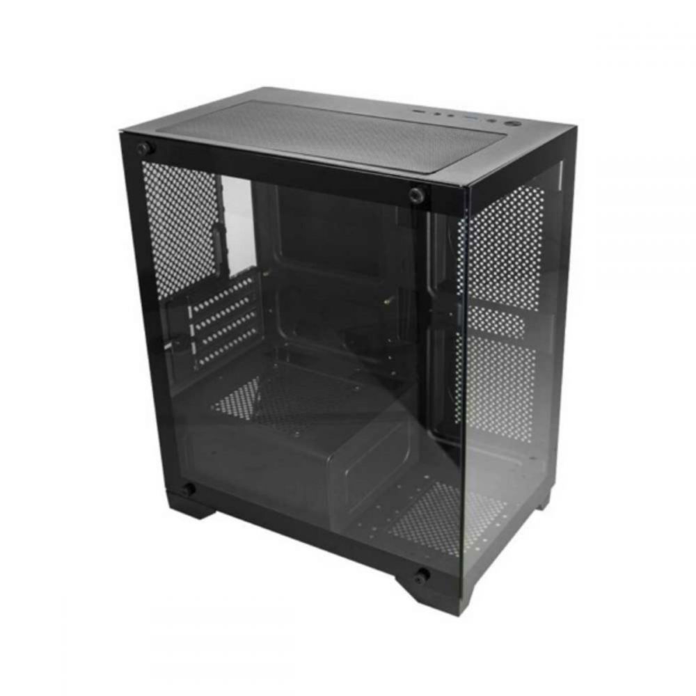 Gabinete Gamer Aquário CG-01F9 Micro Poseidon - K-MEX