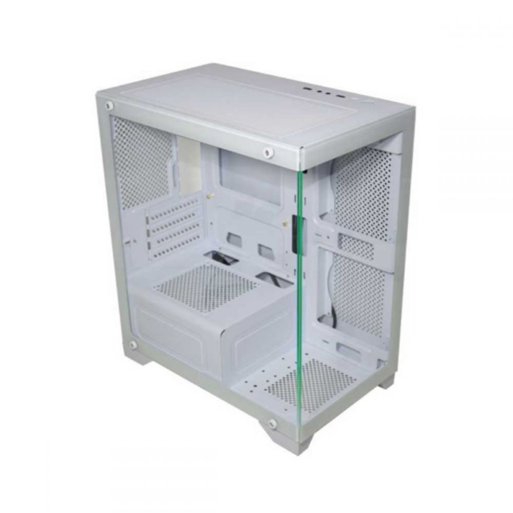 Gabinete Gamer Aquário CG-W1F9 Micro Poseidon - K-MEX