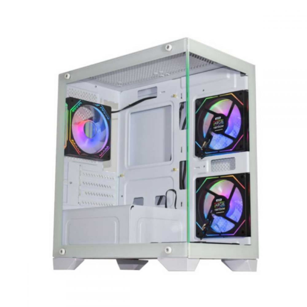 Gabinete Gamer Aquário CG-W1F9 Micro Poseidon - K-MEX