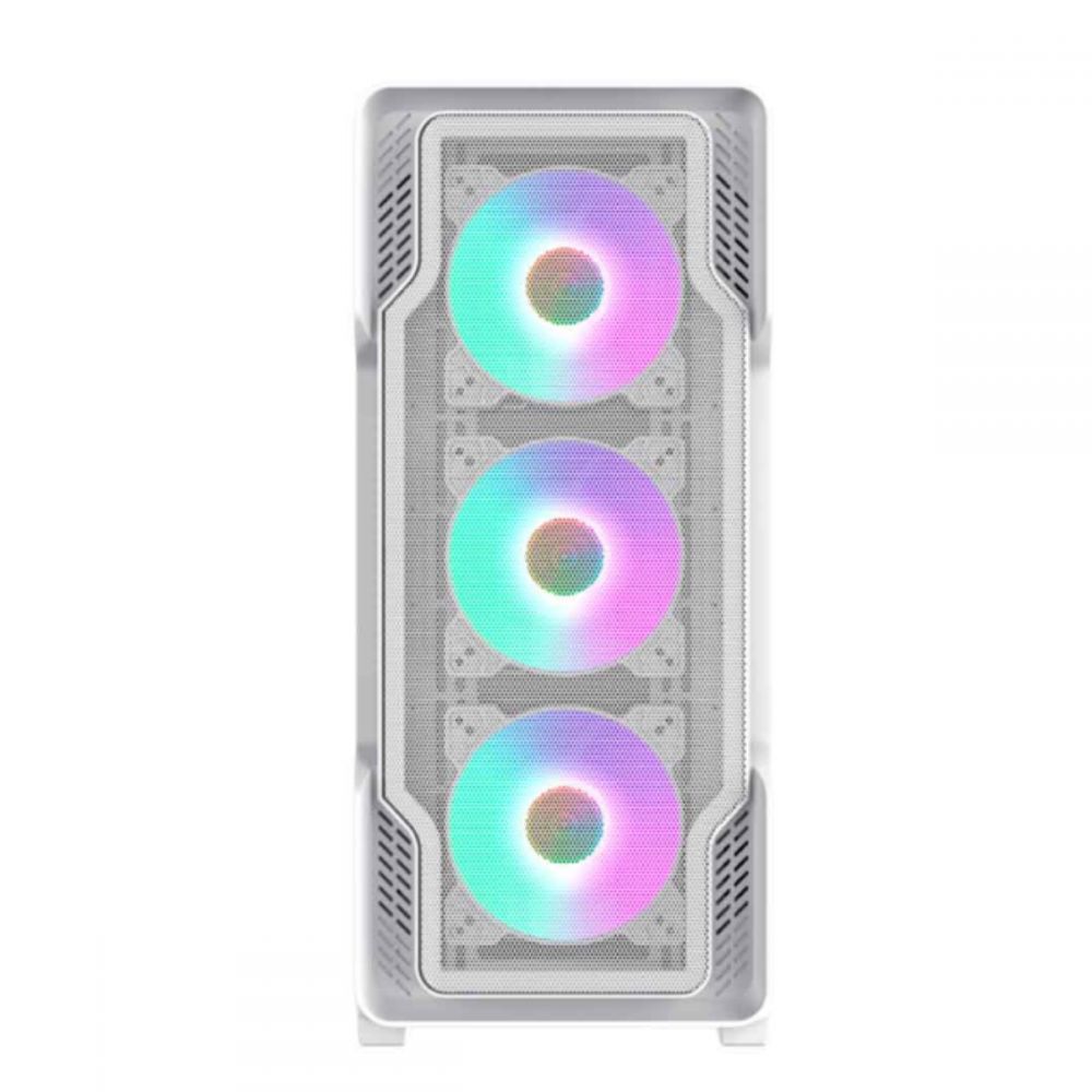 Gabinete Gamer Siege Tower Atx Branco - Gamemax